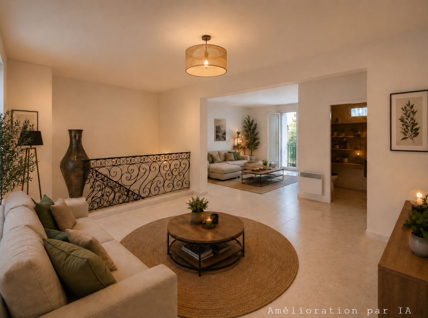 Projection après homestaging de la maison familiale à Aubagne Fenestrelle