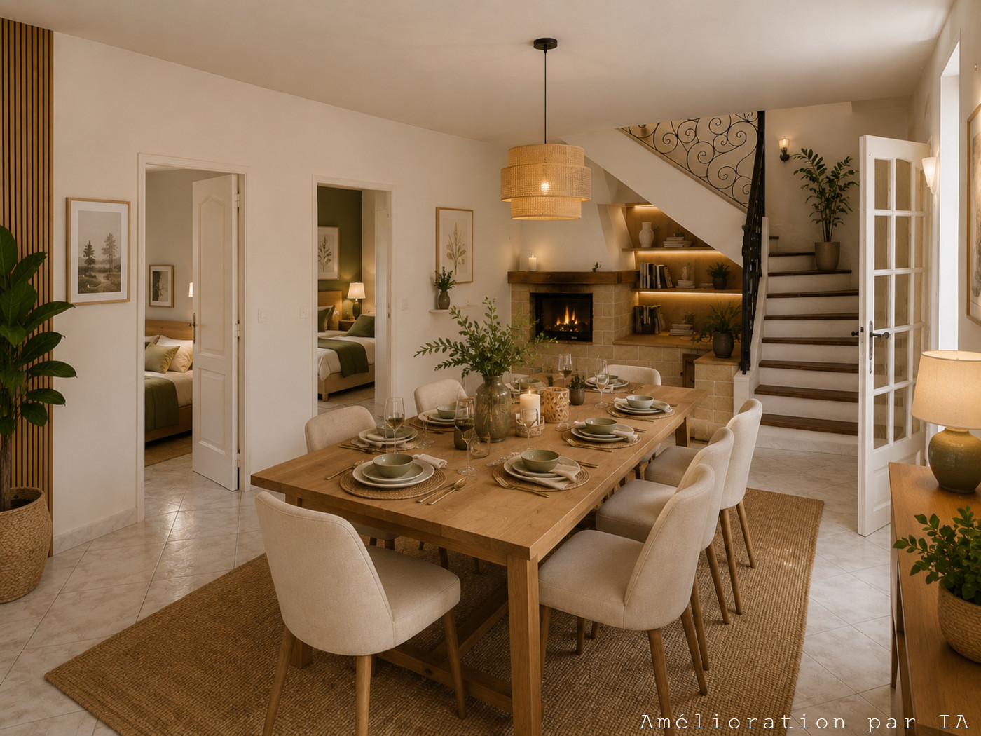 Projection après homestaging de la maison familiale à Aubagne Fenestrelle
